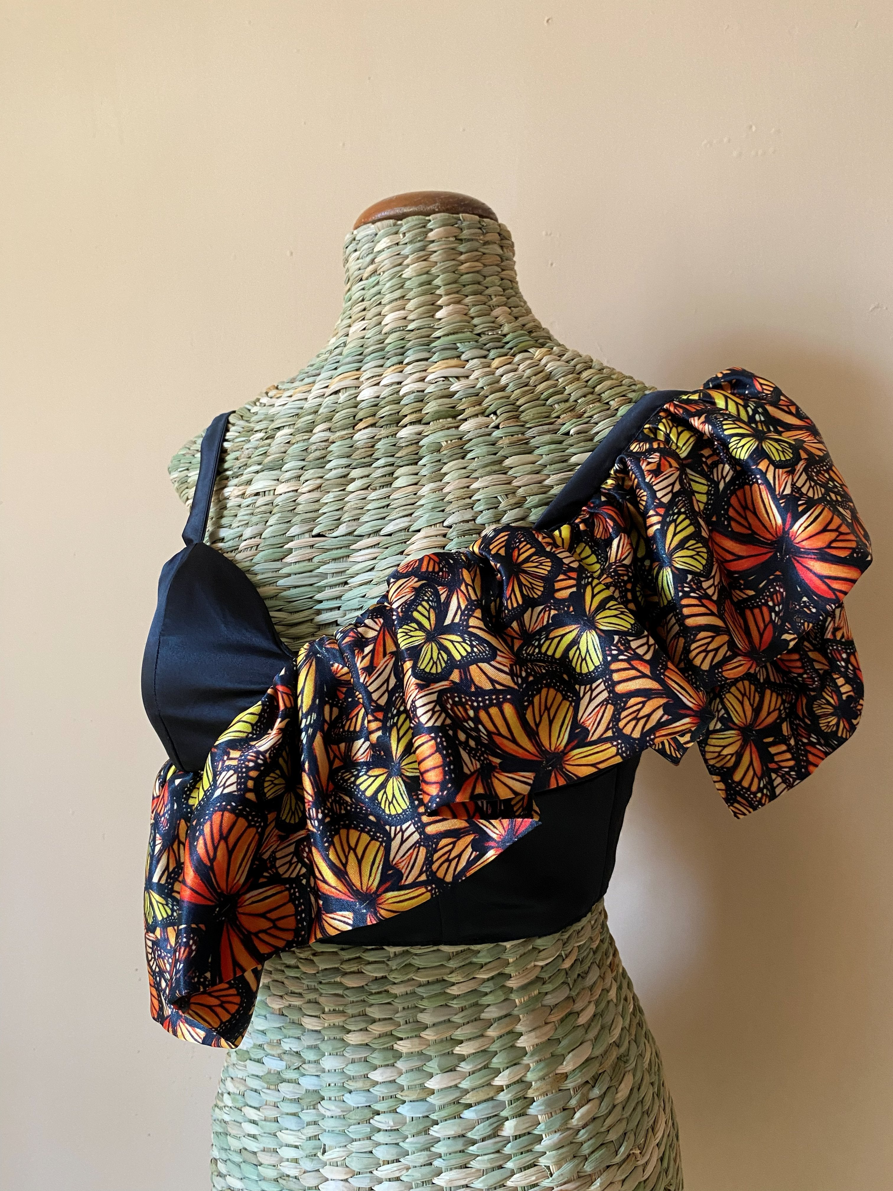 Corset Escarola Mariposa Monarca
