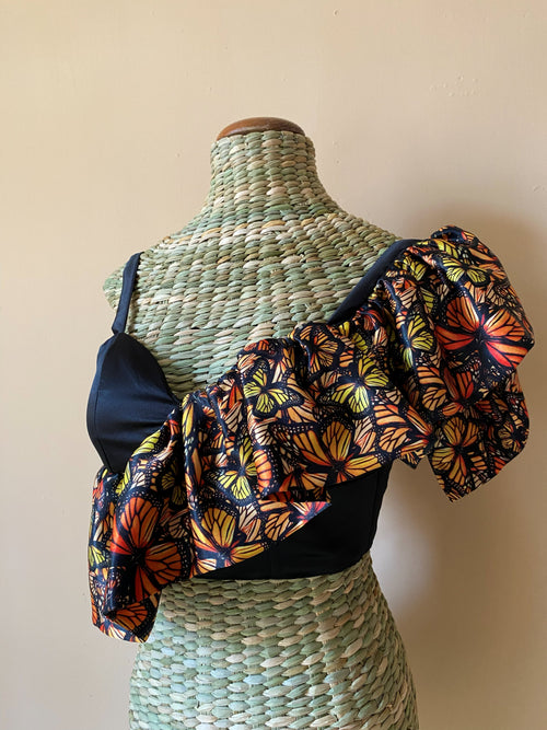 Corset Escarola Mariposa Monarca